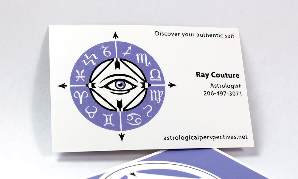 Business Card for Astrologist Ray C.